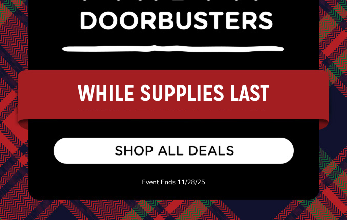 Black Friday Doorbusters